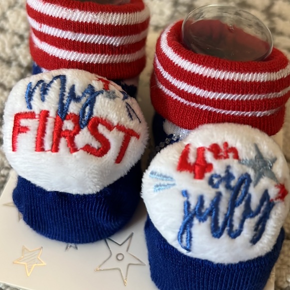 Rising Star My First 4th of July Socks - Picture 3 of 3